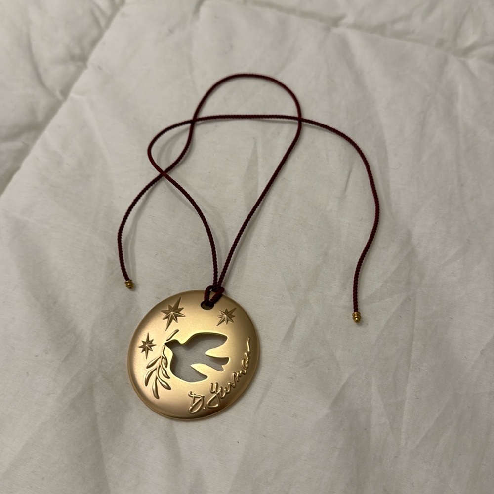 Brand new 2023 David Yurman Christmas ornament